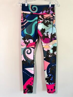 Nike Epic Luxe Icon Clash Dri Fit Running Leggings Tights Women’s Medium